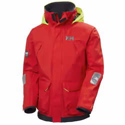 Helly-Hansen Pier 3.0 Coastal Sailing Jacket for Men - Waterproof Windproof and Breathable with Packable Neon Yellow Hood ...