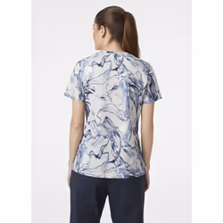 Helly Hansen Women's HH Logo T-Shirt Esra  853 Grey Fog Esra  Medium