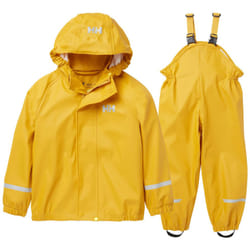 Helly Hansen Kids' New Bergen PU Rainset  344 Essential Yellow  4