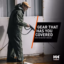 Helly-Hansen Workwear Mandal Waterproof Bib Overalls for Men Made of D
