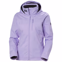 Helly-Hansen Women 's Standard Crew Hooded Midlayer Jacket  699 Heathe
