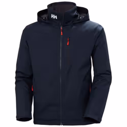 Helly-Hansen Crew Hooded Midlayer 2.0 Waterproof Jackets for Men with Insulated Windproof Sailing Fabric and Packable Hood, 597 Navy - S - Additional view 4