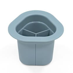 MuTable Storage Cup, Slate Blue - 2023 Redesign - Store Art Supplies & Small Toys - Encourages Collaboration & Sharing -