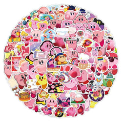 100pcs Cute Pink Stickers NES Game Stickers Vinyl Waterproof Stickers for Kids Teens Adults Laptop Water Bottles Skateboard