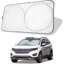 Pare Soleil Voiture, Pare Brise Soleil Pare Brise Universelle Pare Soleils Voiture Pliable Avant Anti UV Suitable for Most Vehicles (150 x 70 cm)