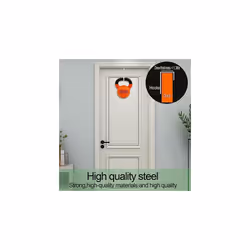 6 Pack Over The Door Hooks, Soft Rubber Surface Prevents Scratches, White Door Hooks for Bathroom, Living Room, Kitchen Hanging Clothes, Towels