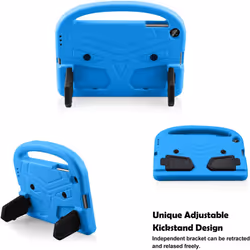 Kids Case for Samsung Galaxy Tab A 10.1 SM-T510/T515, Lightweight Shockproof Grip Unique Kickstand Case for Kids SM-T510 10.1 inch Tablet 2019, Blue