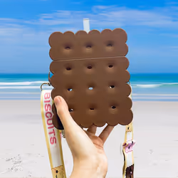 Kids Cute Water Bottle, Kawaii Water Bottle with Straw, Cookie Water Bottle with Adjustable Shoulder Strap,380ml,Sports Water ...