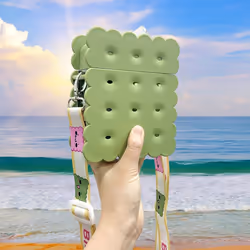 Kids Cute Water Bottle, Kawaii Water Bottle with Straw, Cookie Water Bottle with Adjustable Shoulder Strap,380ml, Sports Wate ...