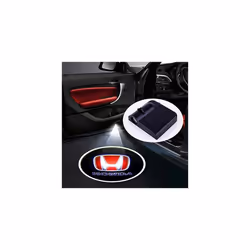 2Pcs for Honda Wireless Car Door Logo Light LED HD Welcome Courtesy Ghost Shadow Projector Lamp Fit for Honda Cars