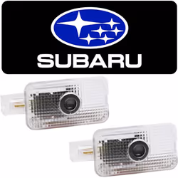 2 PCS Car Door LED Logo Projector for Subaru Integration Ultra-Brights Step Led Puddle Door Lights, Ultra-Bright LED 3D Laser ...
