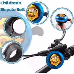 Kids Bike Bell, Blue Bike Bell, Mini Bike Bell, Handlebar Bell for Scooters, Bike Handlebar Bell Safety Bell with Loud and Clear Sound
