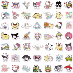 100 Pcs Kawaii Stickers for Kids,Cute Stickers Waterproof Vinyl for Water Bottle,Laptop,Phone,Skateboard.Sticker Pack for Teens (Hello KT)