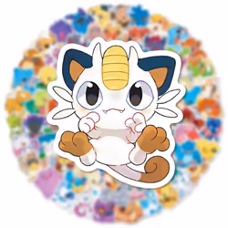 100 pcs Anime Cartoon Stickers Vinyl waterproof stickers for water bottles, water bottles, scrapbooking, laptops, luggage, mobile phones