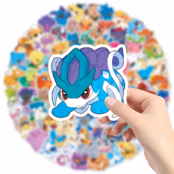 100 pcs Anime Cartoon Stickers Vinyl waterproof stickers for water bottles, water bottles, scrapbooking, laptops, luggage, mobile phones