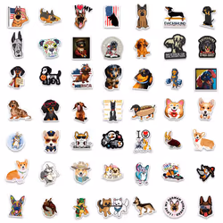 100 pieces of dachshund dog stickers waterproof vinyl stickers suitable for laptops, tablets, water bottles, bicycles, luggag ...