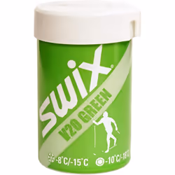Swix V20 Green Ski/Snowboard Hardwax -8/-15C 43g