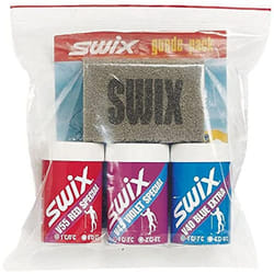 Swix Classic Nordic Ski Wax Pack with 3-Kick Wax and Cork  8 x 8-Inch