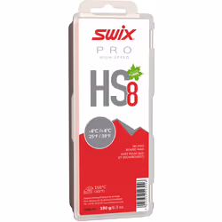 Swix HS8 Red, Ski/Snowboard, Glide wax, Solid, Hot, Race, -4 - 4 °C