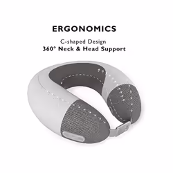 Breo iNeck Air 2 Massage Pillow, Shiatsu U Shaped Neck Massager with Heating Function