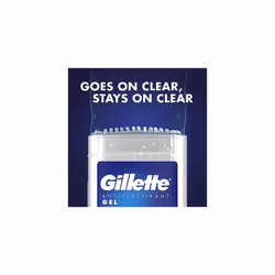 Gillette Antiperspirant Deodorant Gel For Men, 420 ml (70 ml x 6), 48-Hour Invisible Sweat and Odour Protection, Artic Ice