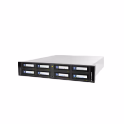Overland-Tandberg O-T RDX QuikStation 8 RM, 8-bay, 2x 10Gb Ethernet, removable disk array, 2U rackmount - Additional view 4