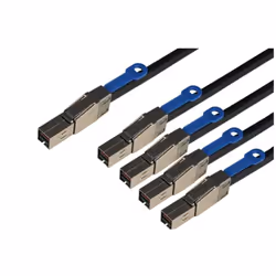 Overland-Tandberg O-T 2M external fanout cable - mini-SAS HD (SFF-8644) to (4x) mini-SAS HD (SFF-8644), 2 m, SFF-8644, 4 x SF ...