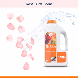 Vax Original Carpet Cleaner Solution Shampoo Rose Burst Scent 1.5L