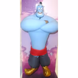 DISNEY ALADDIN GENIE DOLL Barbie Size 12" H