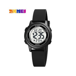 Colorful Kids Boys Girls Led Digital Watch Waterproof Alarm - Black