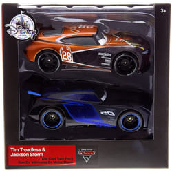 Disney/Pixar Cars 3 Tim Treadless and Jackson Storm Die Cast Twin Pack
