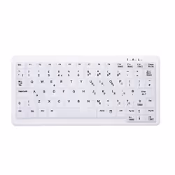 CHERRY AK-C4110, Wireless, RF Wireless, QWERTY, White