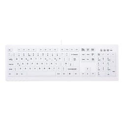 CHERRY AK-C8100F-U1-W/UK keyboard Medical USB QWERTY UK English White