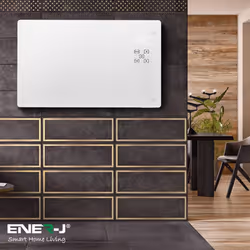 Smart WiFi Panel Heater, Tempered Glass 2000W