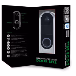 ENER-J SHA5289 doorbell kit Black, Stainless steel