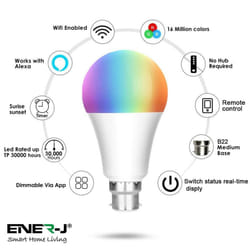 ENER-J SHA5262 LED bulb 9 W B22 A+