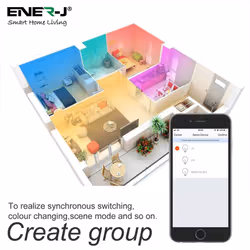 ENER-J SHA5262 LED bulb 9 W B22 A+