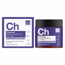 Dr Botanicals Charcoal Superfood Mattifying Face Mask 60ml