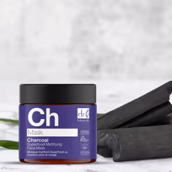 Dr Botanicals Charcoal Superfood Mattifying Face Mask 60ml