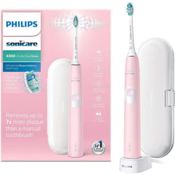 Philips Sonicare ProtectiveClean Model 4300 Electric Toothbrush - Pastel Pink