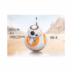 2.4G Remote Control Robot Intelligent Star Wars Upgrade RC BB8 Robot
