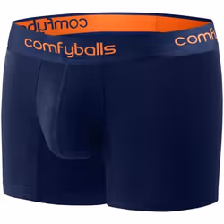 Comfyballs 11-06, Briefs, Boxer brief, Male, Navy, Orange, Image, L
