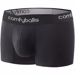 Comfyballs 40-08, Briefs, Boxer brief, Male, Black, Image, M