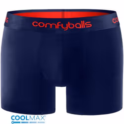Comfyballs 41-19 S underpants Boxer brief Navy, Red