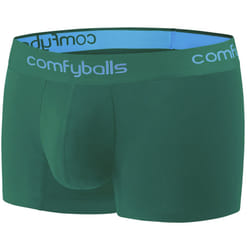 Comfyballs Men's Regular Boxer Shorts Fitness Athletic Underwear - Spruce Green - M
