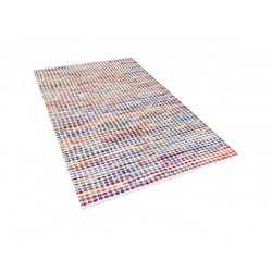 Carpet - Rug - Multicolour - Cotton - Polyester - 80x150 cm - BELEN