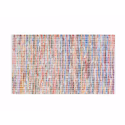 Carpet - Rug - Multicolour - Cotton - Polyester - 80x150 cm - BELEN