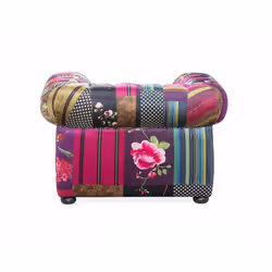 Armchair - Chesterfield - Living Room Chair - Upholstered - CHESTERFIELD - Violet