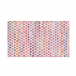 Rug - Carpet - Short Pile - Cotton - 80x150 cm - Multi-colour - ARAKLI