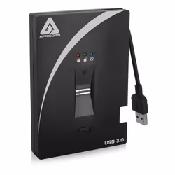 Apricorn Aegis Bio 3.0 SSD, 512 GB, USB, 3.2 Gen 1 (3.1 Gen 1), 160 MB/s, Black